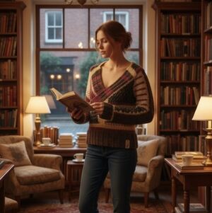 Diesel Alpaca Mohair Wool Blend Patchwork Loose Knit Wrap Sweater Size Large